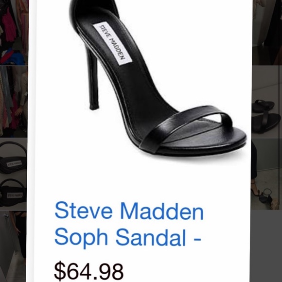 SOLD! Steve Madden Nude Heels - Picture 6 of 6